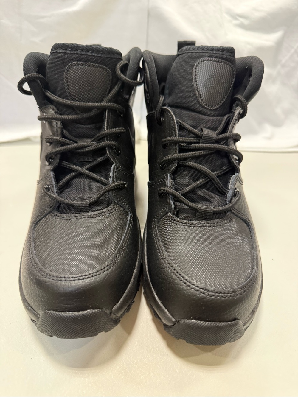 Nike Kids Black High-Top Sneakers